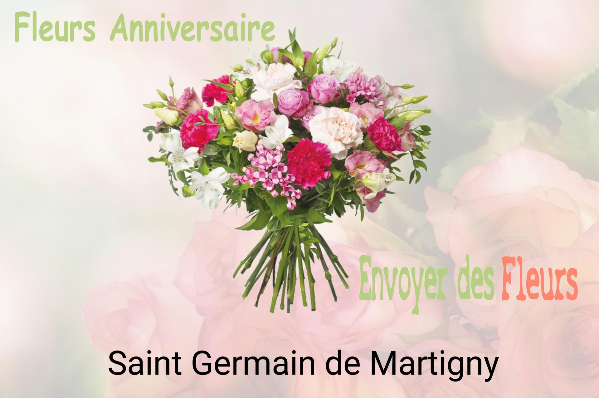 Bouquet de fleurs d’anniversaire livré à Saint-Germain-de-Martigny