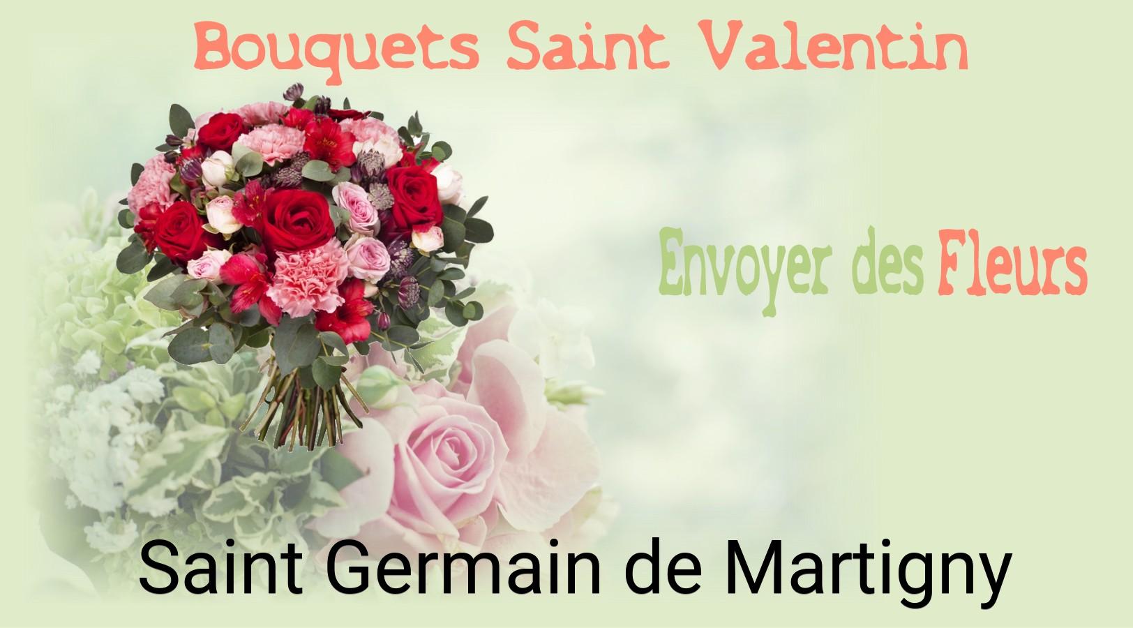 Roses de Saint-Valentin livrées à Saint-Germain-de-Martigny